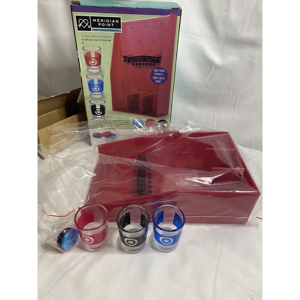 Meridian Point Lucky Shot Drinking Game Gag Gift NIB